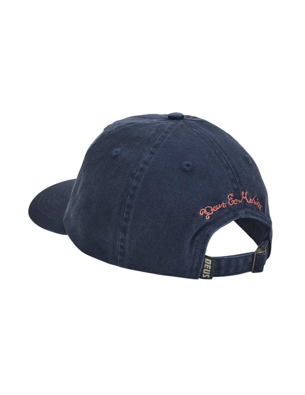 Gorra Deus Ex Machina Velocity Dad Marino Unisex