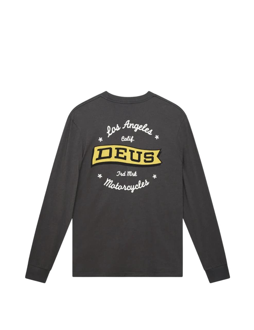 Camiseta Deus Ex Machina Momento Gris Hombre