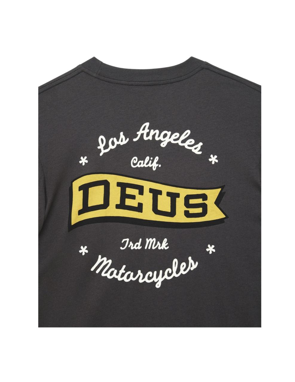 Camiseta Deus Ex Machina Momento Gris Hombre