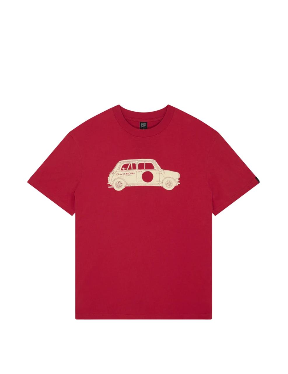 Camiseta Deus Ex Machina Mini Rojo Hombre