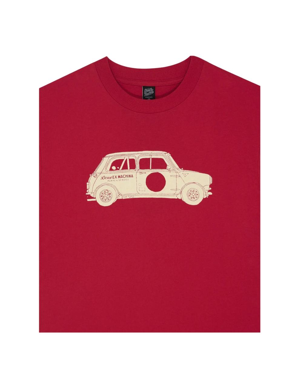 Camiseta Deus Ex Machina Mini Rojo Hombre