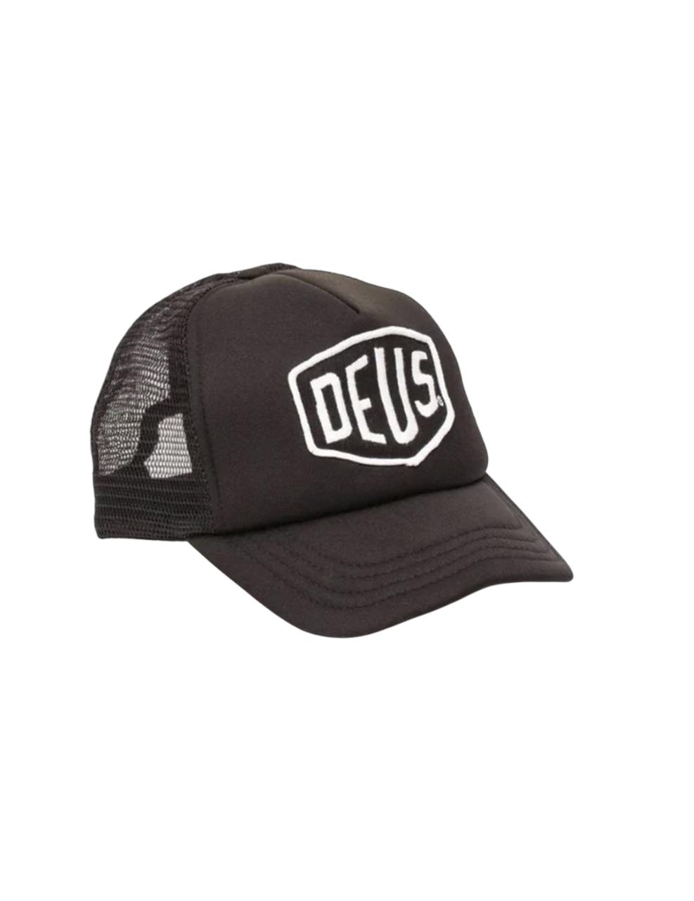 Gorra Deus Ex Machina Bayland Trucker Negro Unisex
