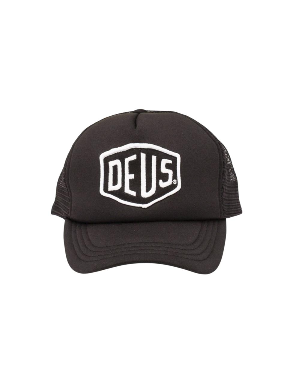 Gorra Deus Ex Machina Bayland Trucker Negro Unisex