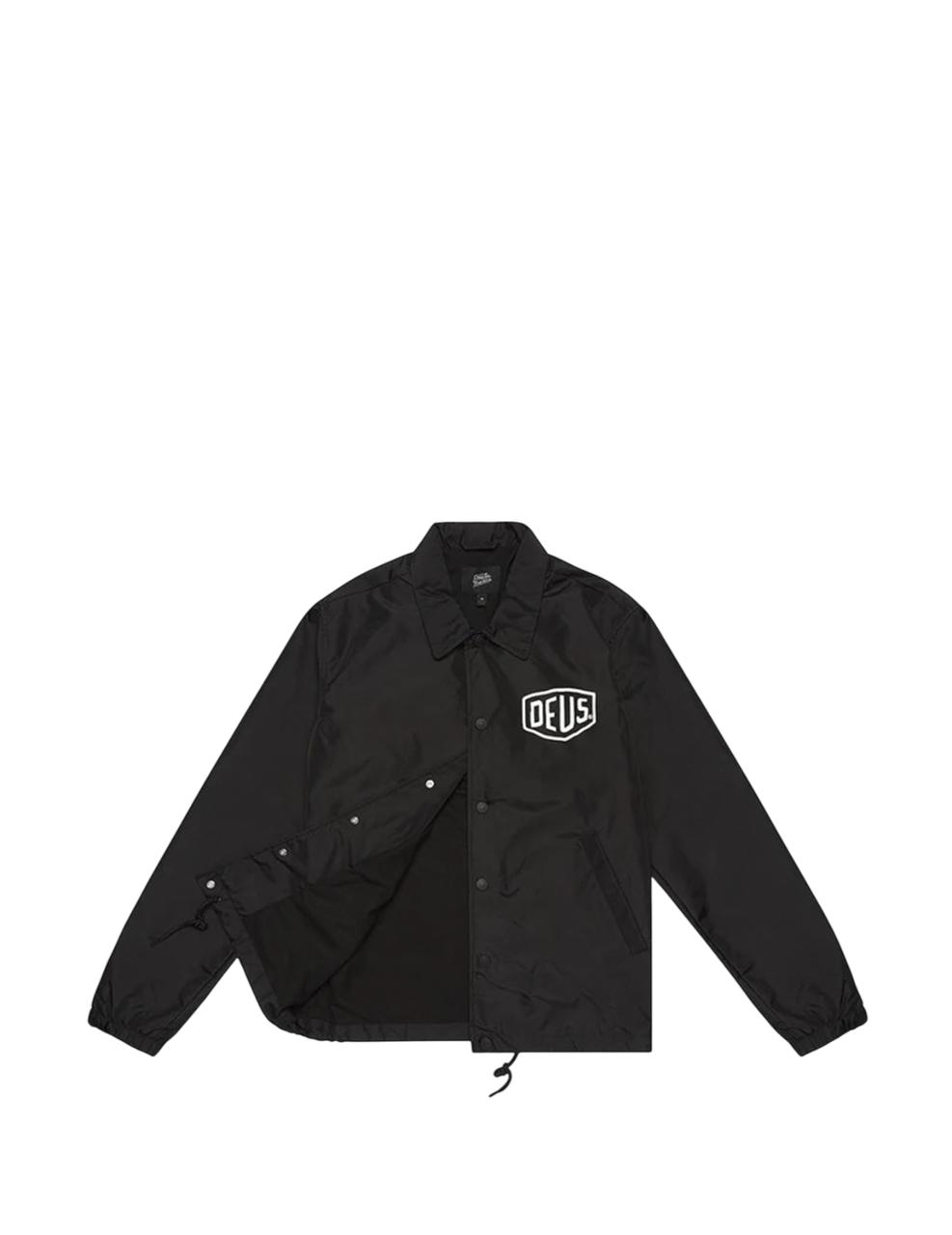 Cazadora Deus Camperdown Coach Negro Hombre