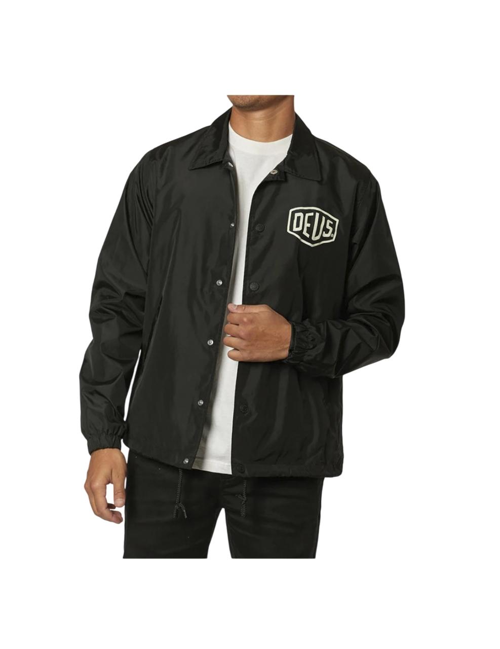 Cazadora Deus Camperdown Coach Negro Hombre