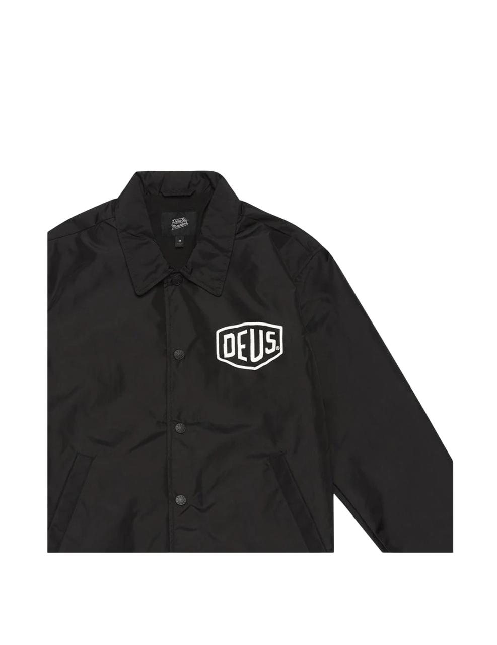 Cazadora Deus Camperdown Coach Negro Hombre