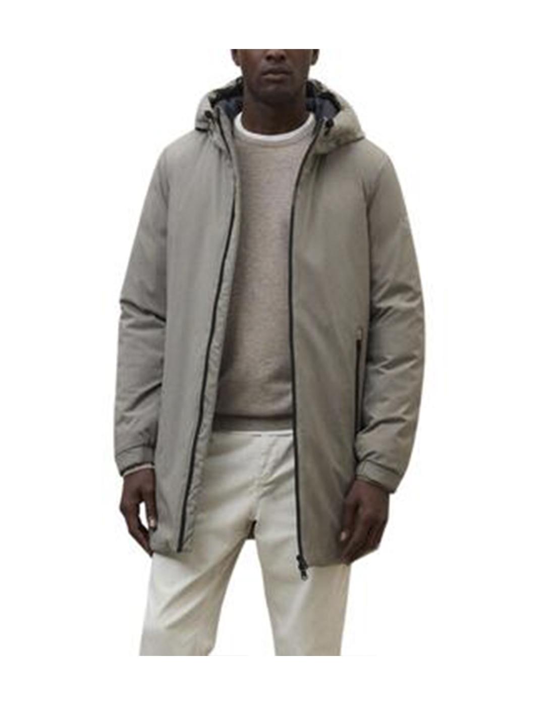 Parka ECOALF PASU Beige Hombre