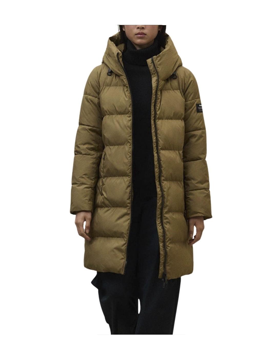 Abrigo ECOALF MANLIE Mostaza Mujer