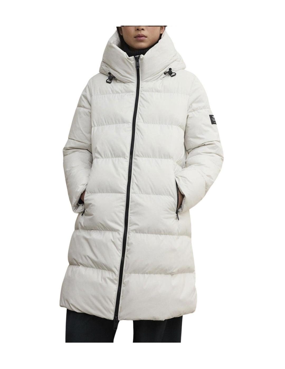 Abrigo ECOALF MANLIE Blanco Mujer