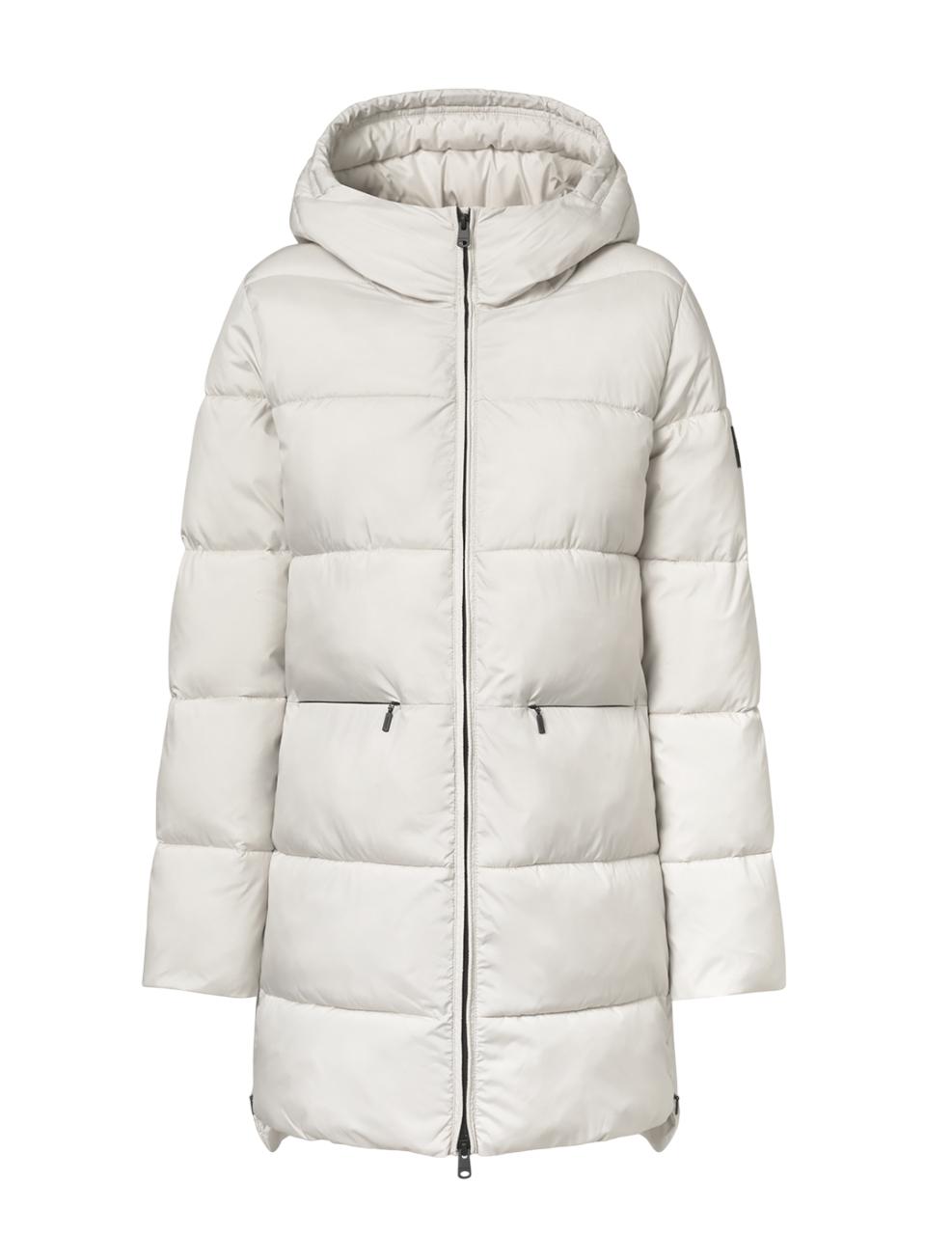 Abrigo ECOALF MARANGU Blanco Mujer