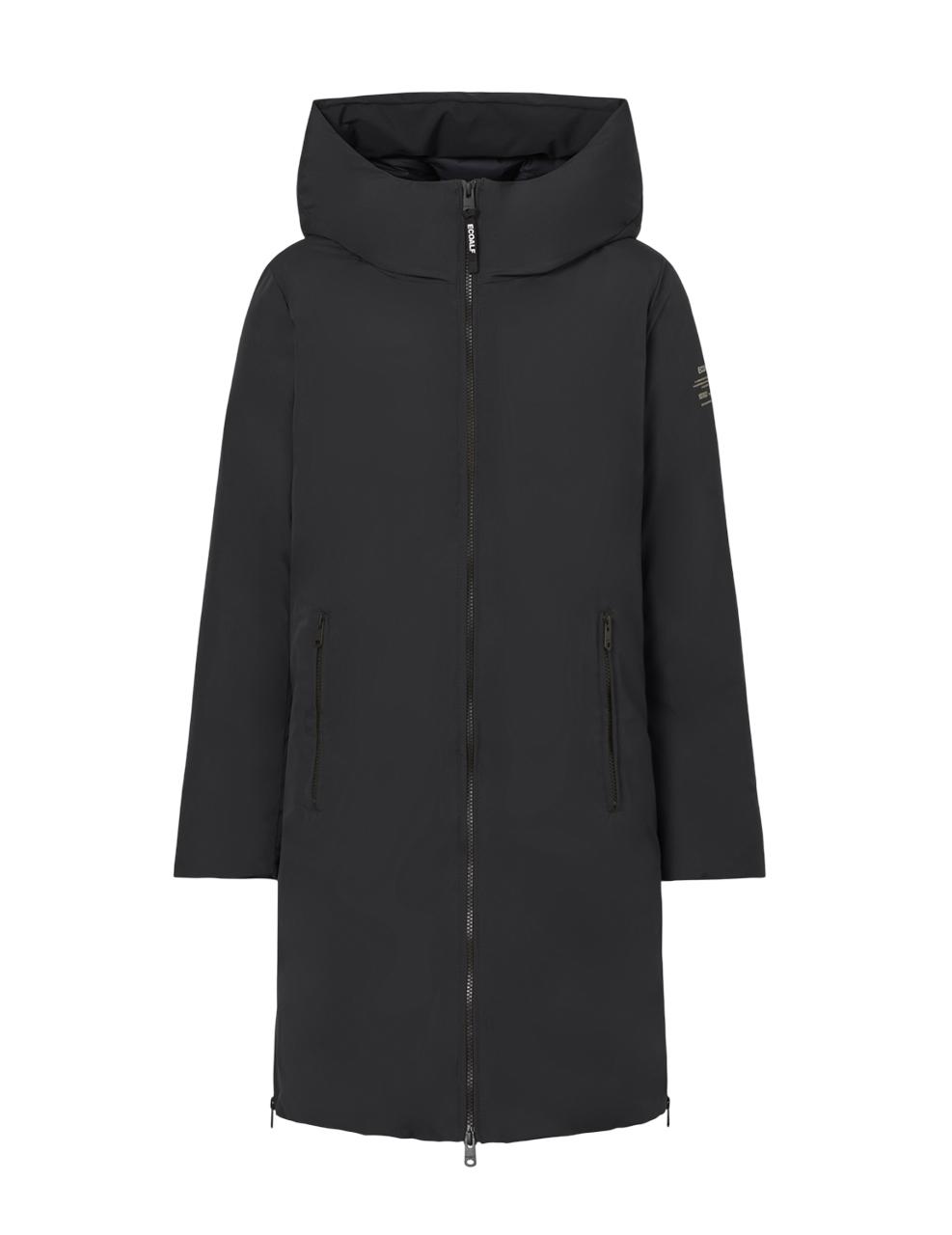 Abrigo ECOALF MATI Negro Mujer