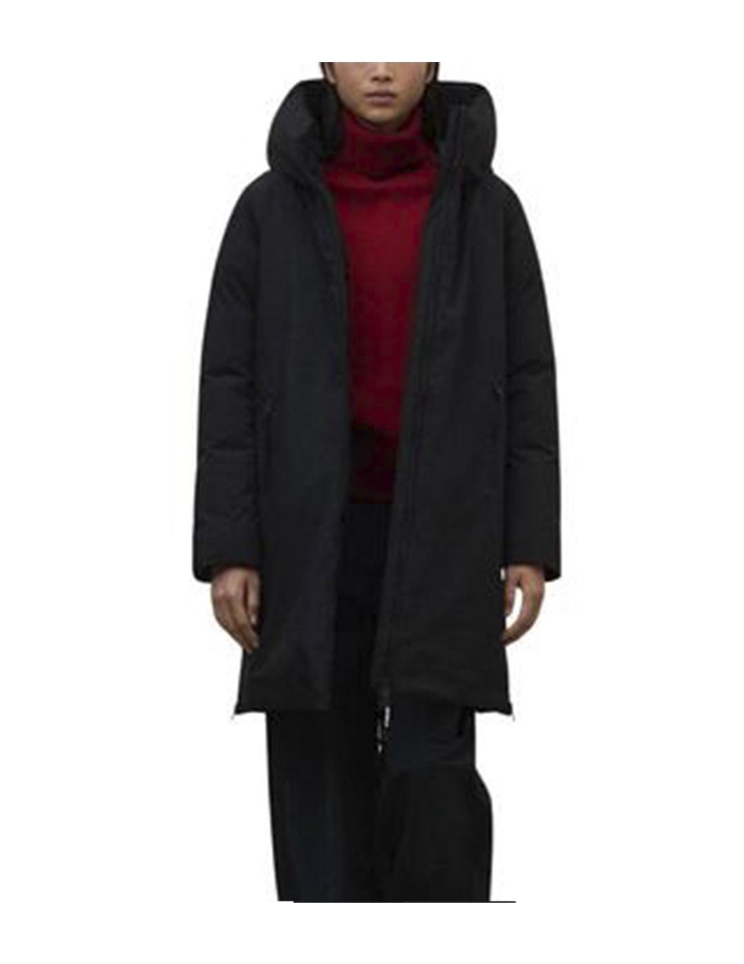 Abrigo ECOALF MATI Negro Mujer