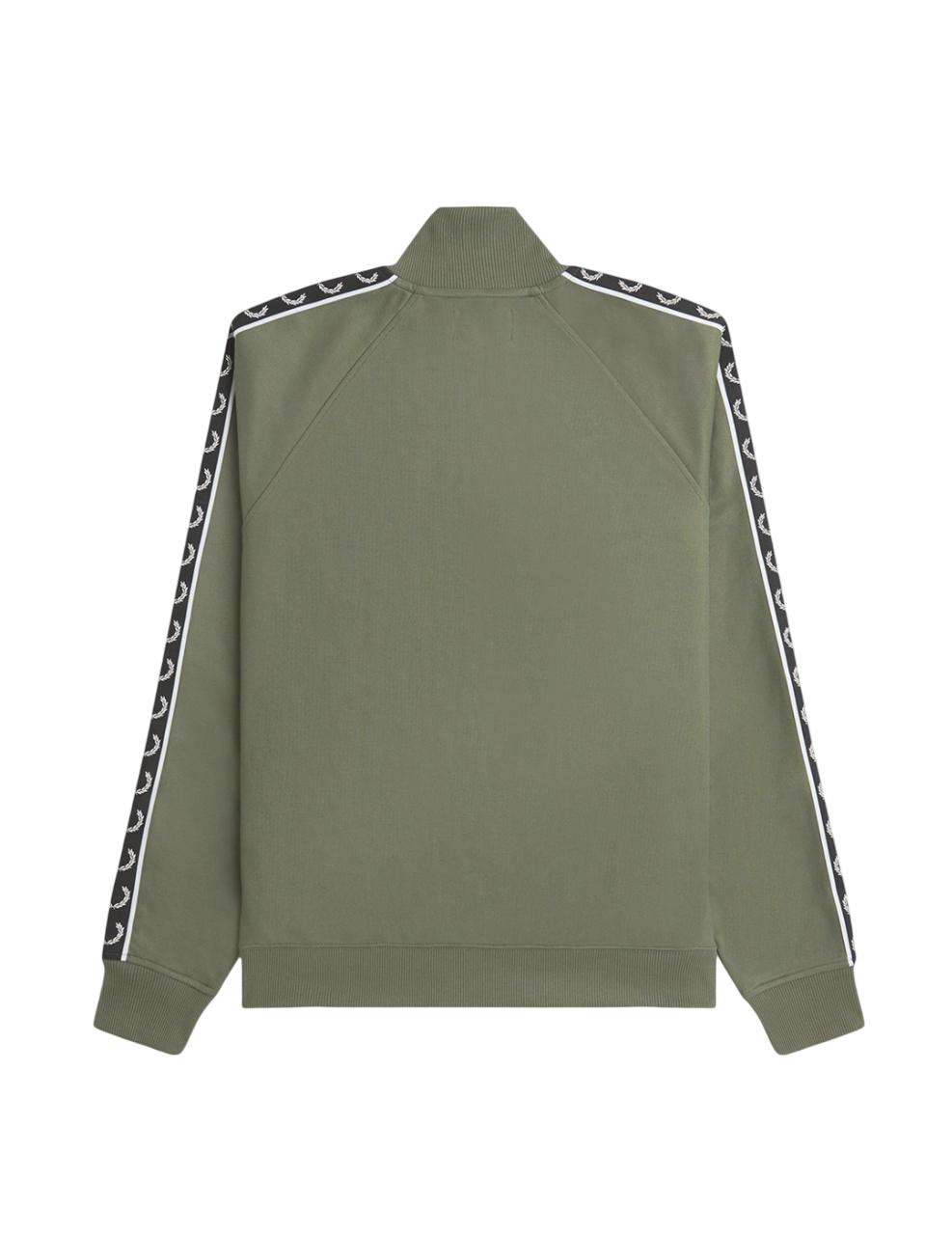 Chaqueta Fred Perry TAPED TRACK Verde Hombre