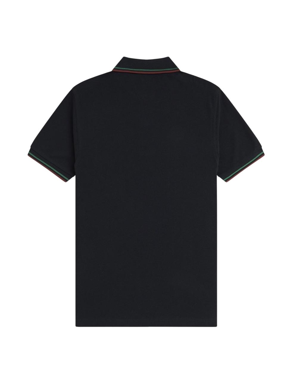 Polo Fred Perry TWIN TIPPED Marino Hombre