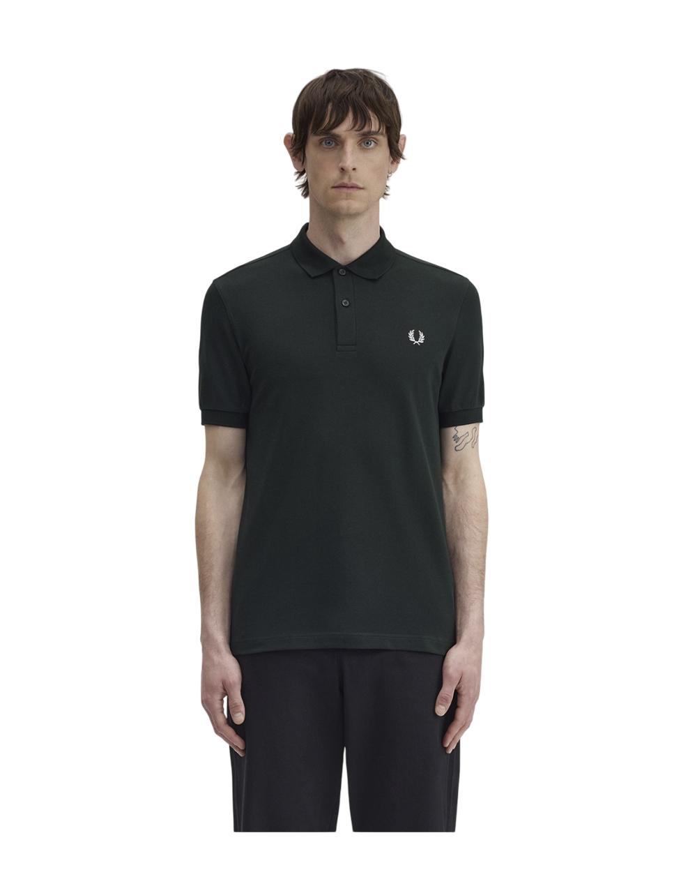 Polo Fred Perry PLAIN Verde Hombre