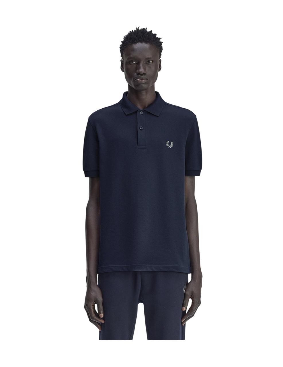 Polo Fred Perry PLAIN Marino Hombre