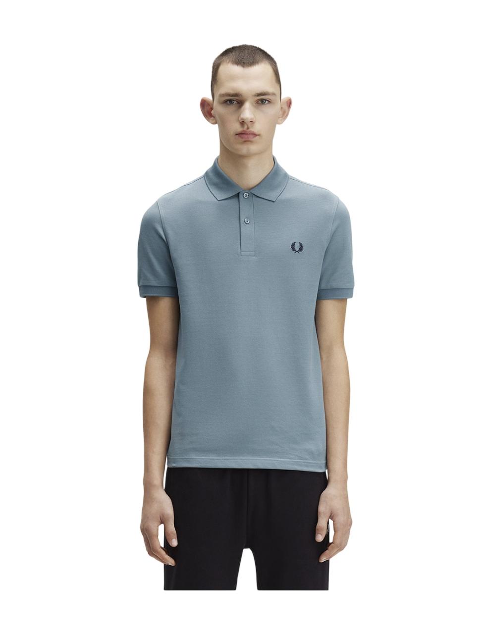 Polo Fred Perry PLAIN Azul Hombre