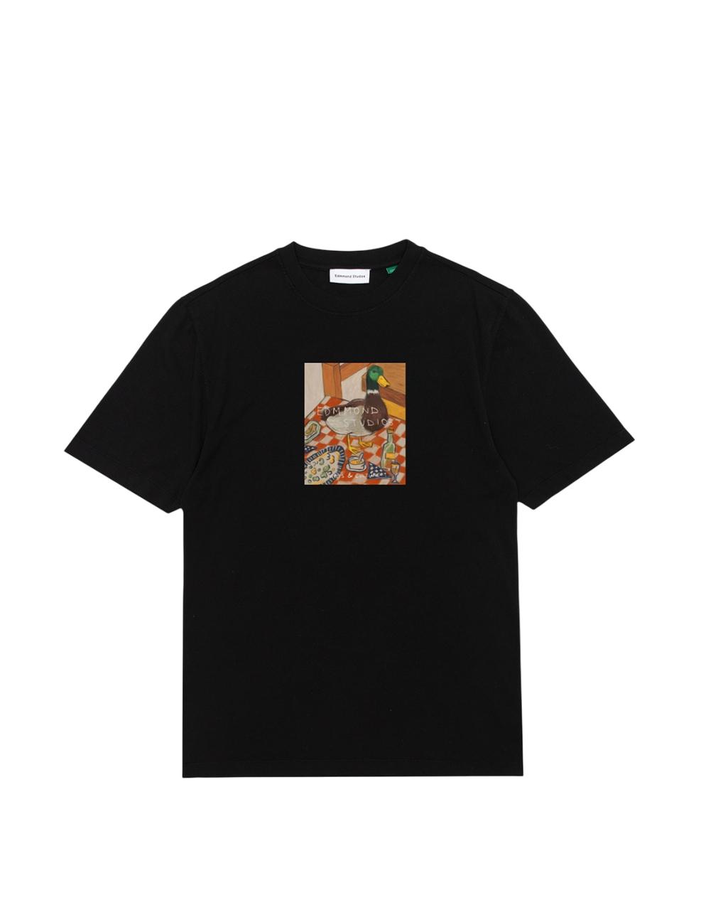 Camiseta Edmmond Studios CUTE DUCK Negra