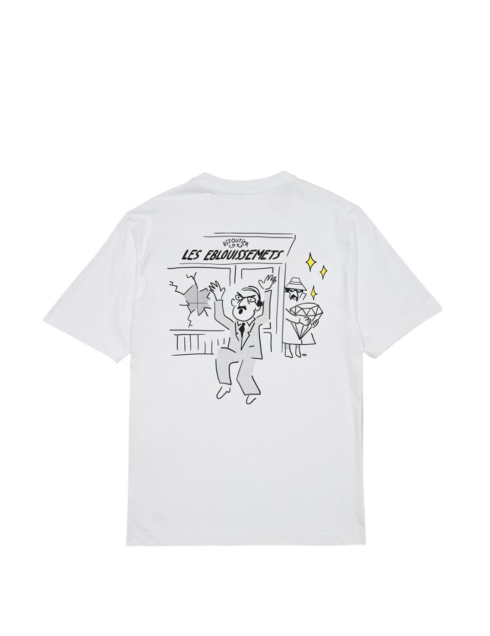 Camiseta Edmmond Studios LES EBLOUISSEMENTS Blanca