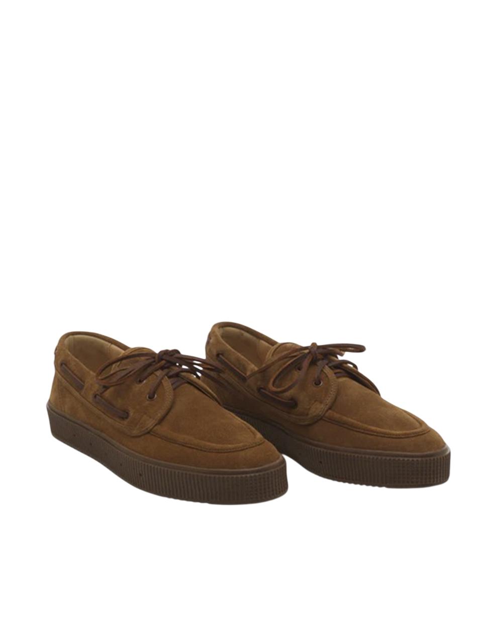 Zapato Sanjo Riva Boat Marrón Hombre