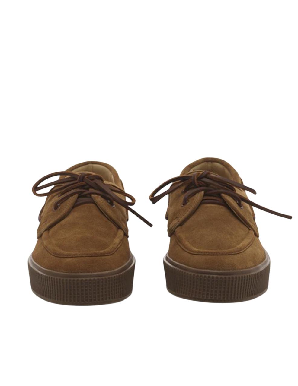 Zapato Sanjo Riva Boat Marrón Hombre