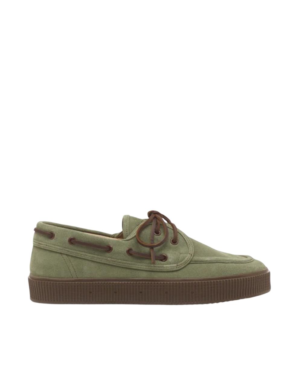 Zapato Sanjo Riva Boat Verde Hombre
