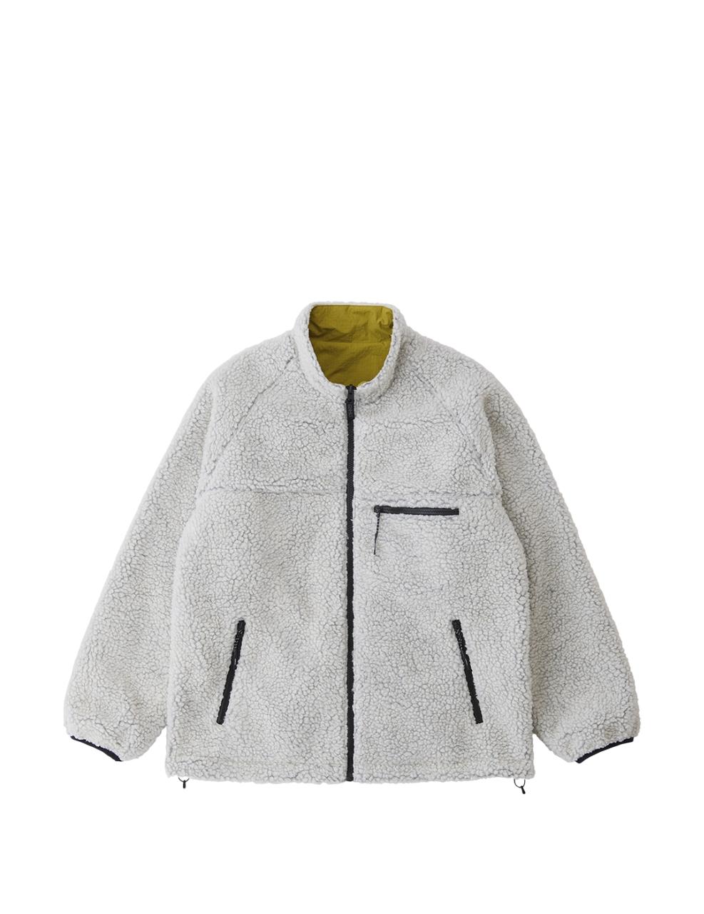 Cazadora GRAMICCI SHERPA Reversible Hueso-Mostaza