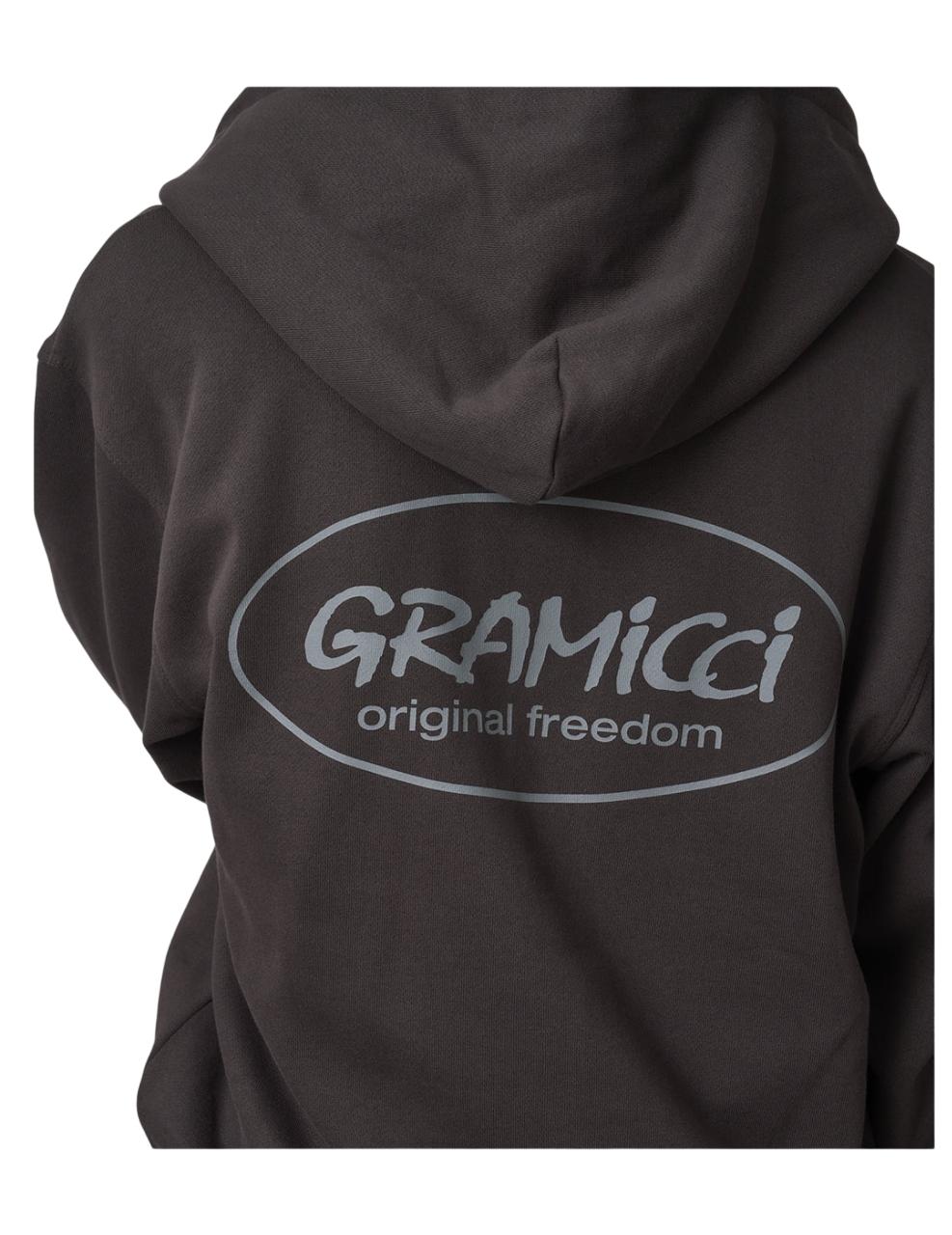 Sudadera GRAMICCI ORIGINAL FREEDOM Marrón Hombre