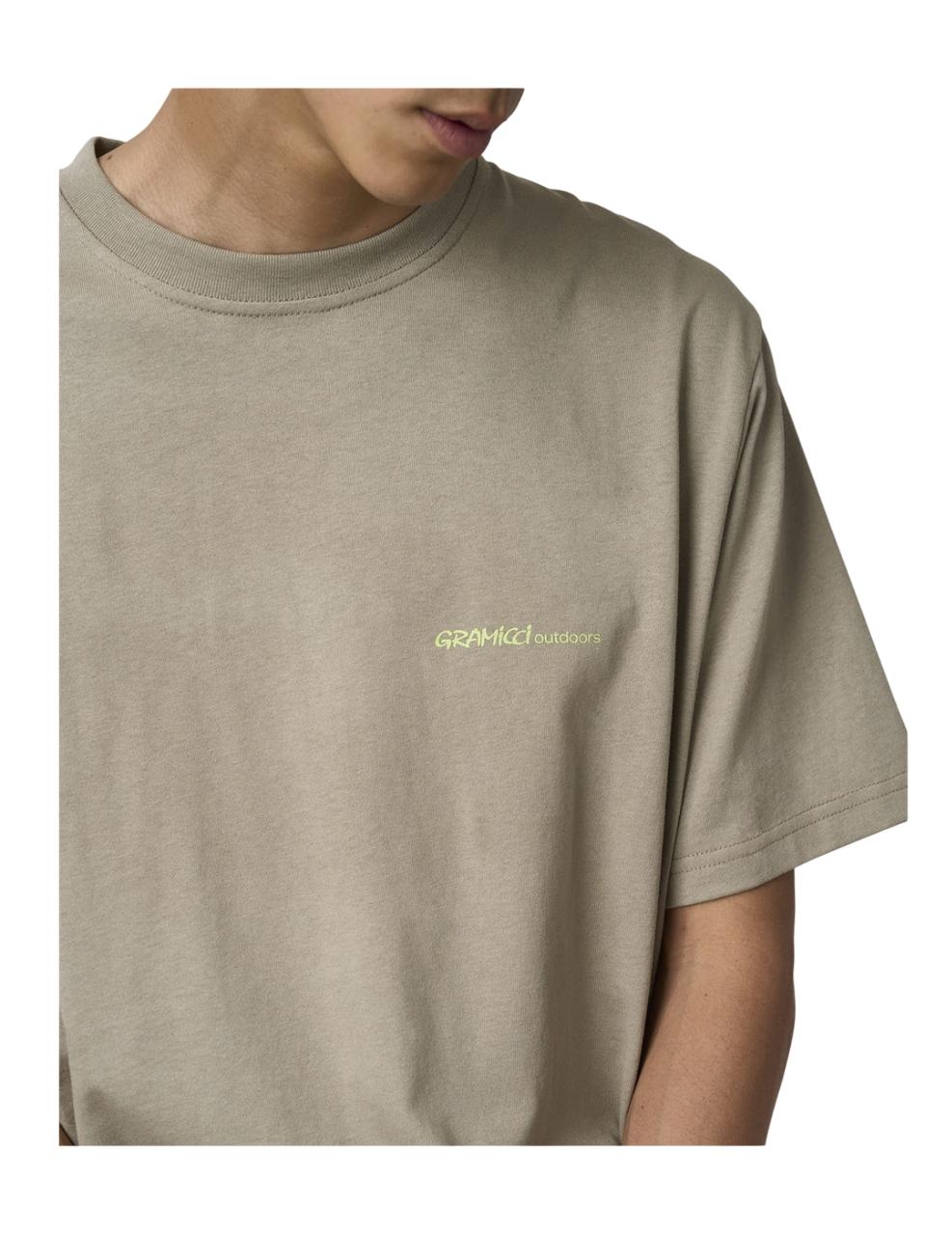 Camiseta GRAMICCI HURRICANE BEIGE Unisex