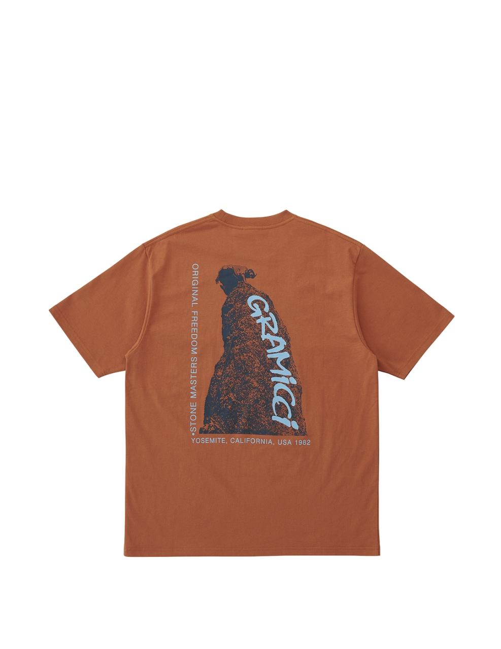Camiseta GRAMICCI STONEMASTERS Naranja Unisex