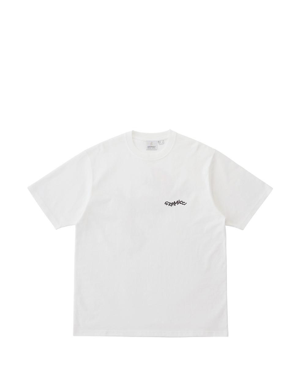 Camiseta GRAMICCI GECKO Blanco Unisex