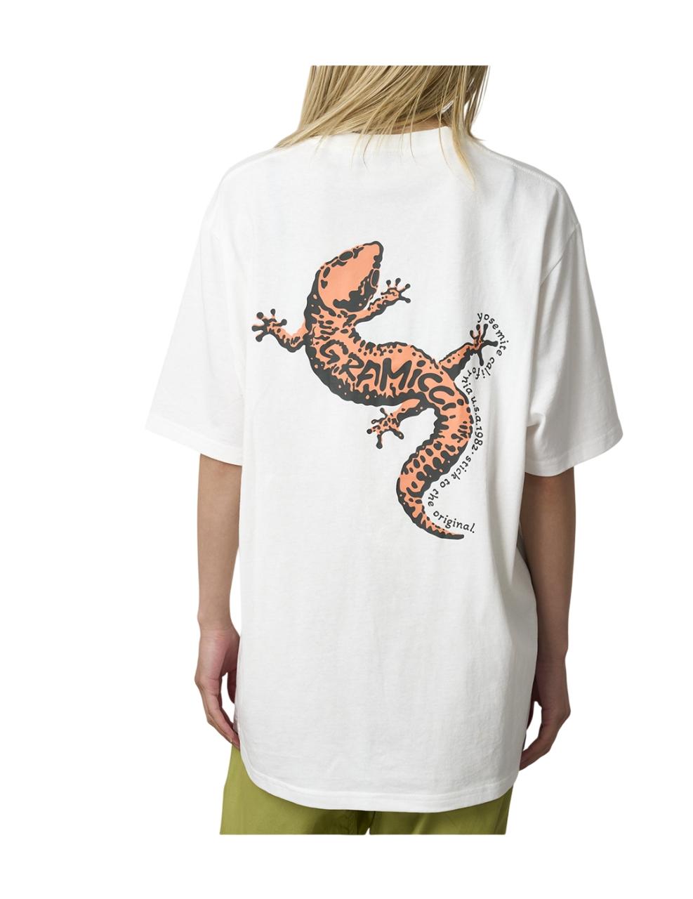 Camiseta GRAMICCI GECKO Blanco Unisex