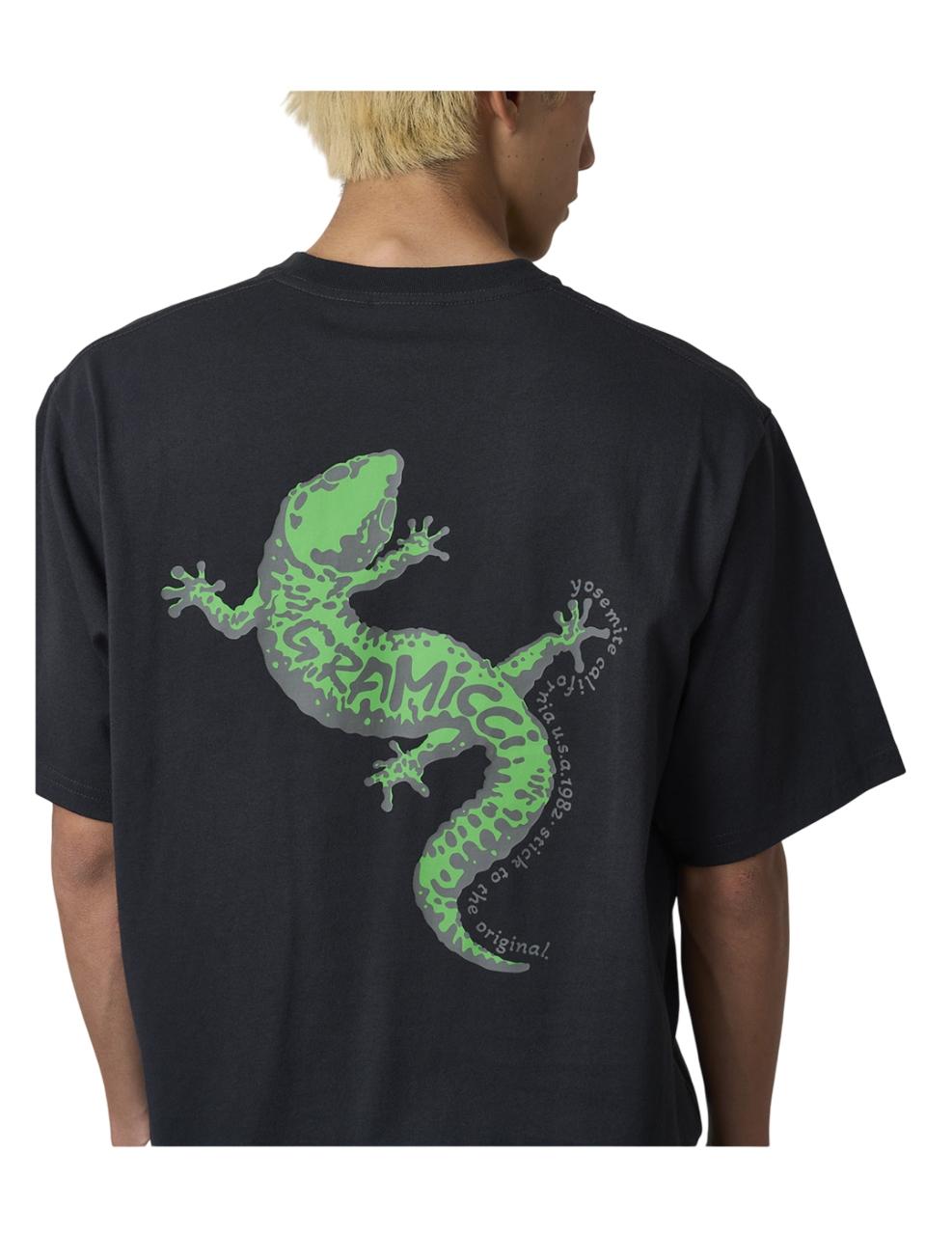Camiseta GRAMICCI GECKO Negro Unisex