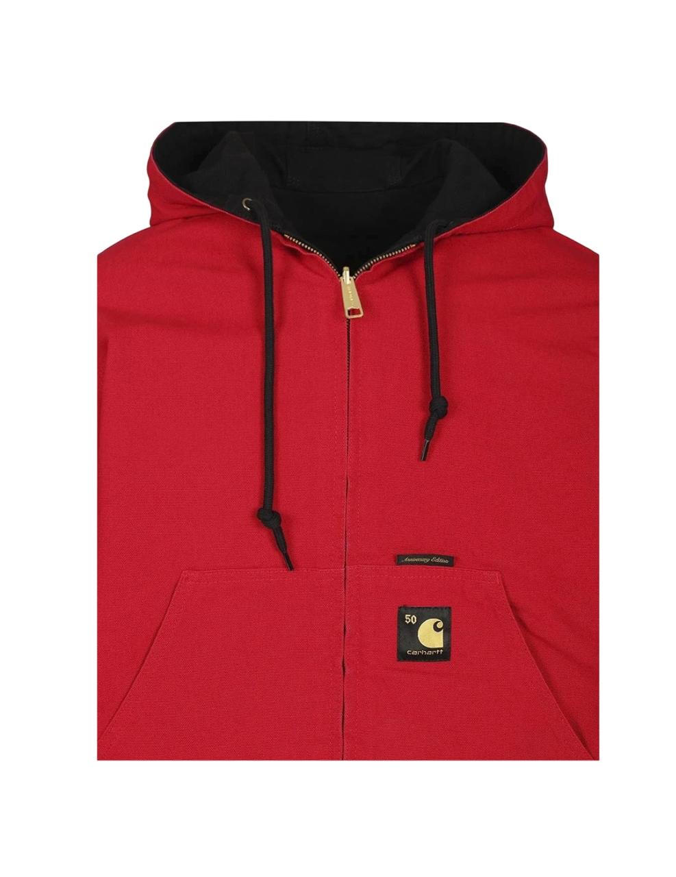 Cazadora Carhartt OG Active 50 Aniversario Negro/ Rojo